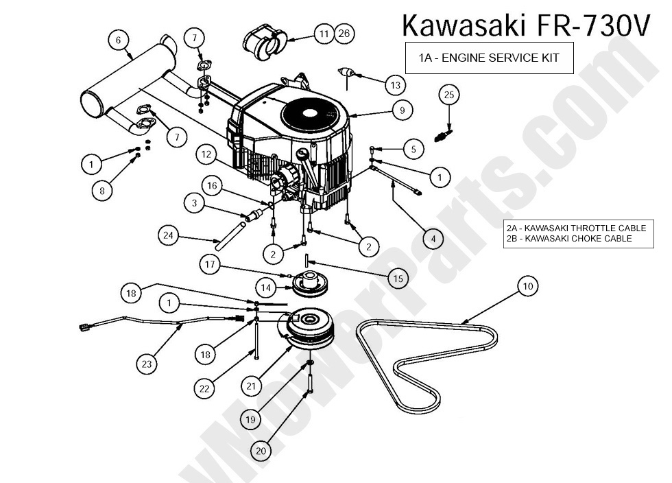 2016 ZT Elite - Engine - Kawasaki FR730